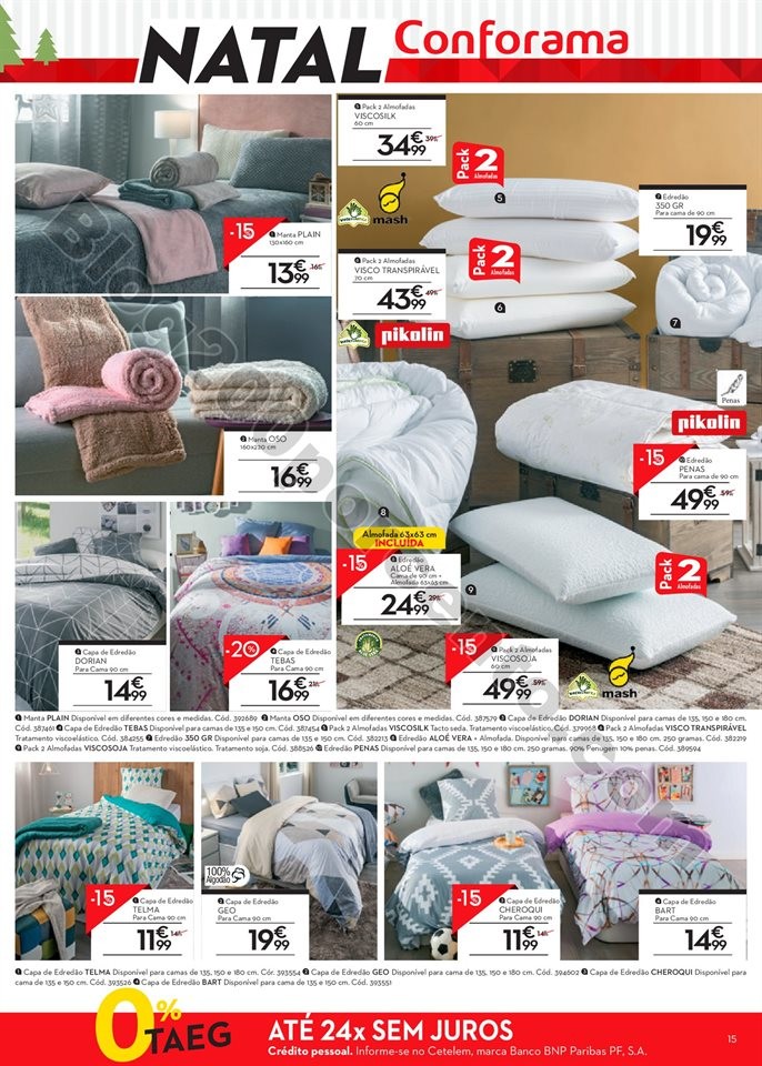 Antevisão Folheto CONFORAMA Natal promoções at