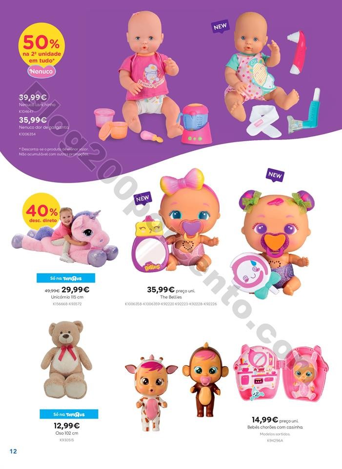 Antevisão Folheto TOYSRUS Aniversário Promoçõe