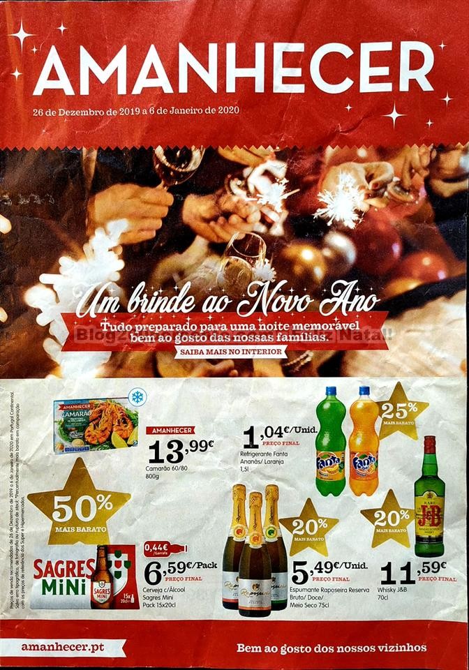 Antevisão folheto amanhecer promoções de 26 dez