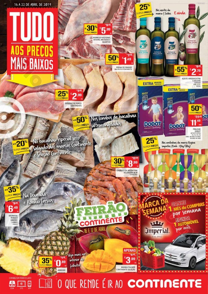 Antevisão Folheto CONTINENTE Promoções de 16 a 