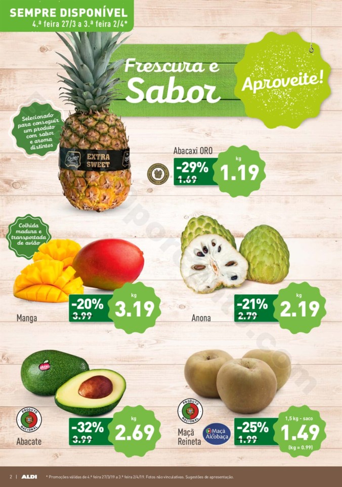Antevisao Folheto ALDI Promoções a partir de 27 