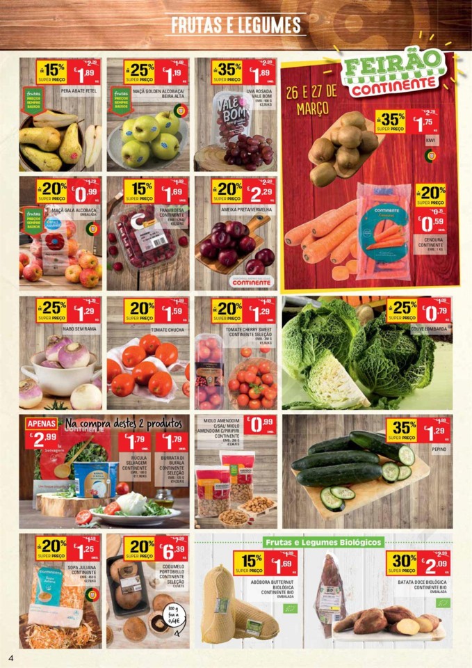 Antevisão Folheto CONTINENTE Promoções de 26 ma