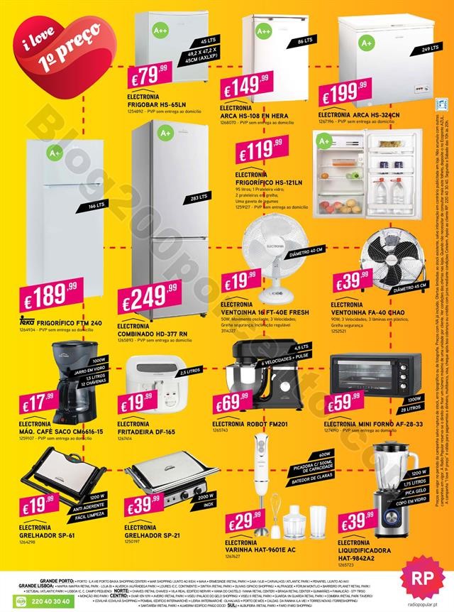 Antevisão Folheto RADIO POPULAR Promoções de 11