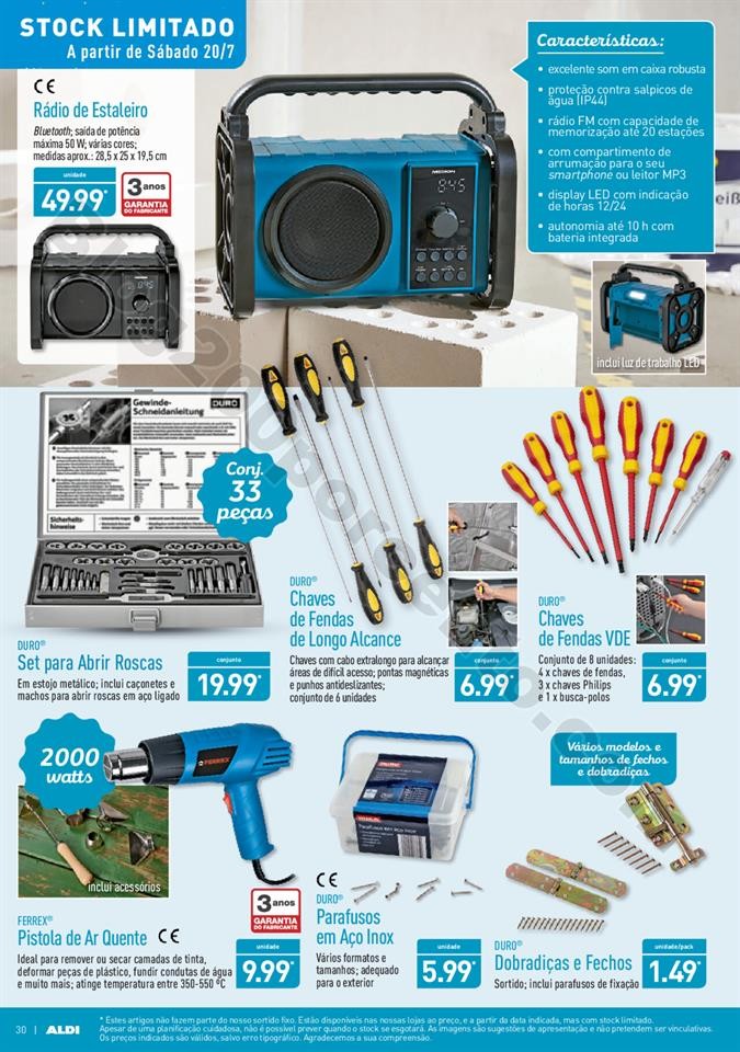 Antevisão Folheto ALDI Promoções a partir de 17