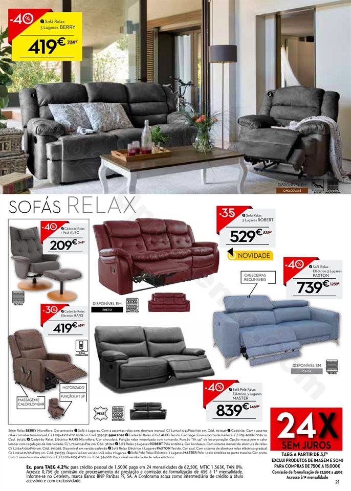 Novo Folheto CONFORAMA promoções até 21 feverei