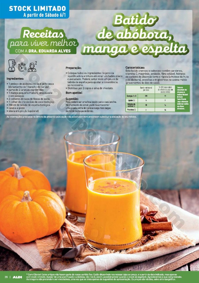 Antevisão Folheto ALDI Promoções a partir de 3 