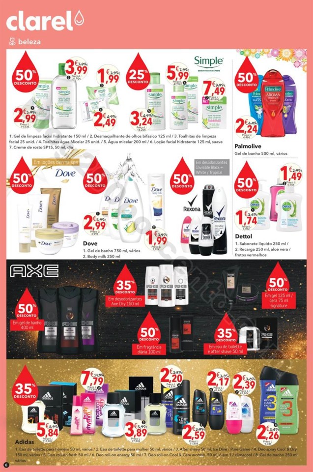 Antevisão Folheto CLAREL Promoções de 15 março
