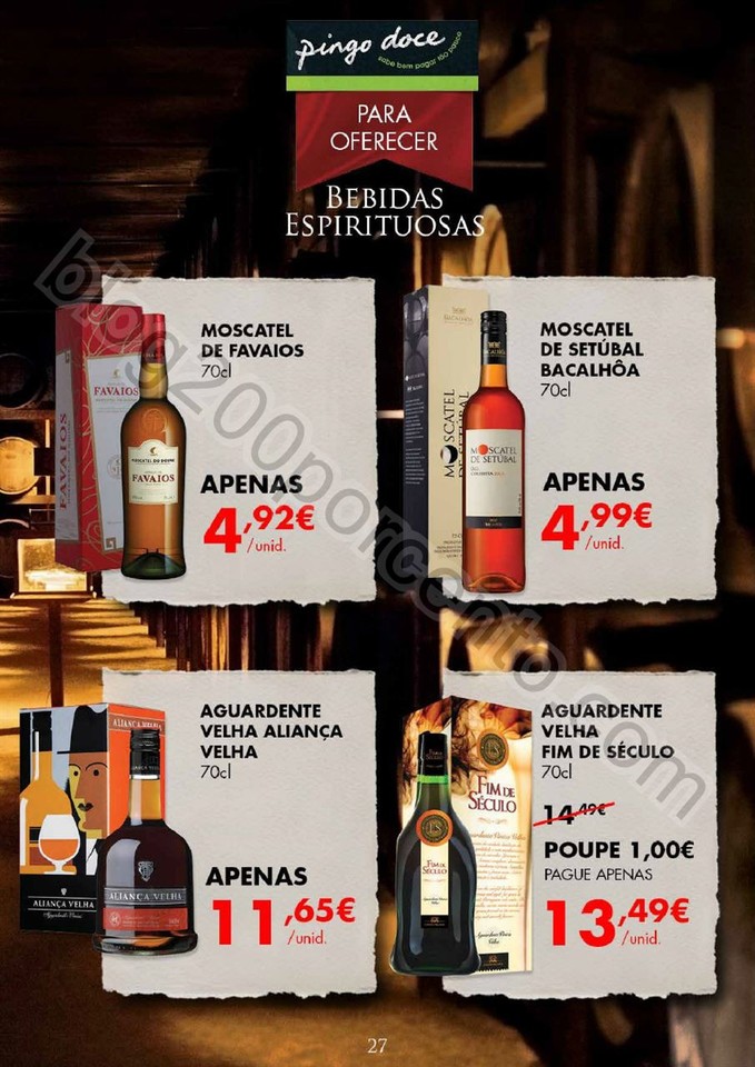 Novo Folheto Vinhos e Bebidas PINGO DOCE Promoçõ