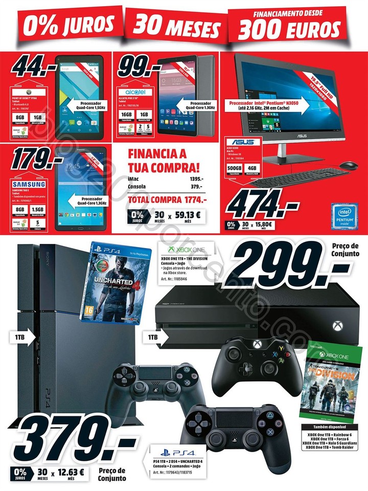 Antevisão Folheto MEDIA MARKT Promoções de 25 a