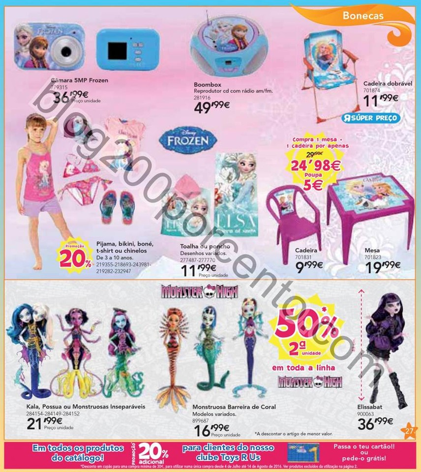 Novo Folheto TOYSRUS Promoções de 9 junho a 3 ju