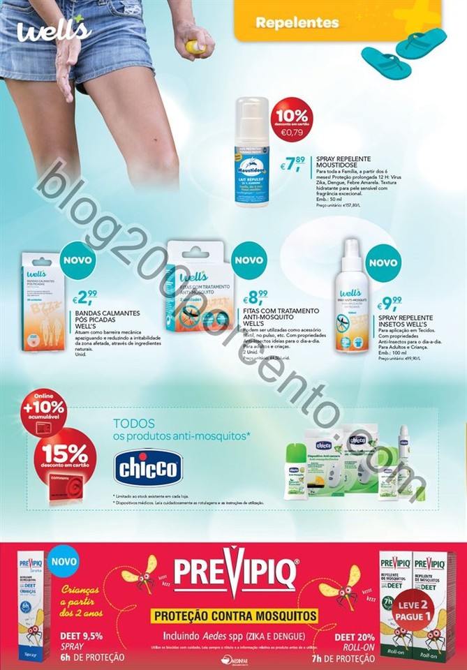 Novo Folheto WELLS promoções de 26 julho a 22 ag