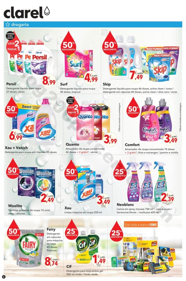 Antevisão Folheto CLAREL Promoções de 1 a 14 fe