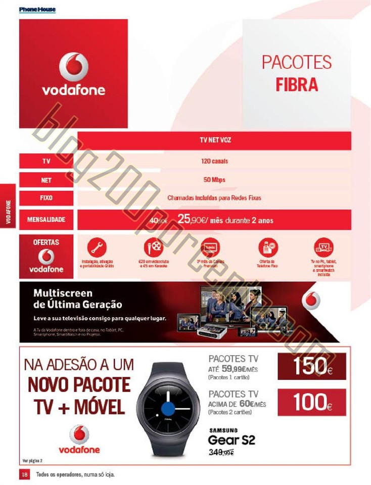 Novo Folheto PHONE HOUSE Natal promoções de 30 n