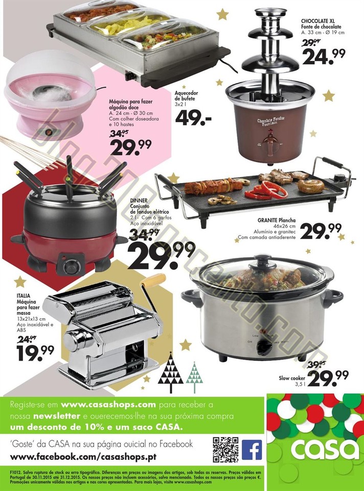 Novo Folheto CASA Natal promoções de 30 novembro