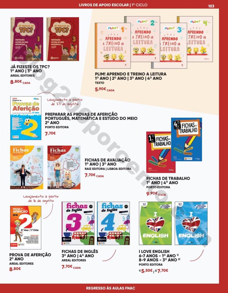 Antevisão Folheto FNAC Regresso às aulas promoç