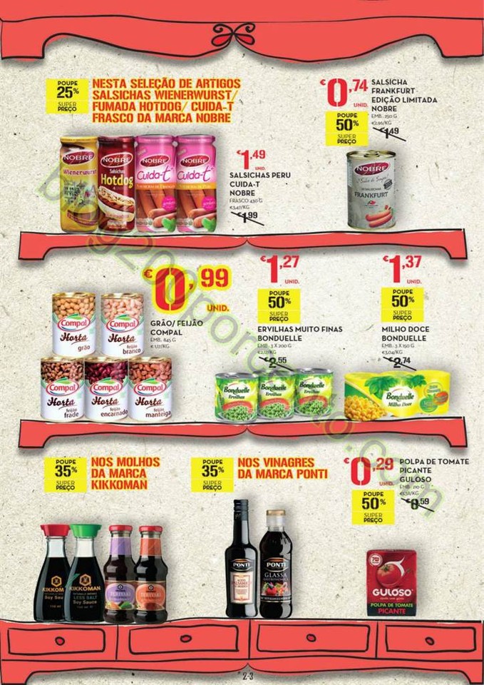 Antevisão Folheto CONTINENTE Mercearia de 29 mar