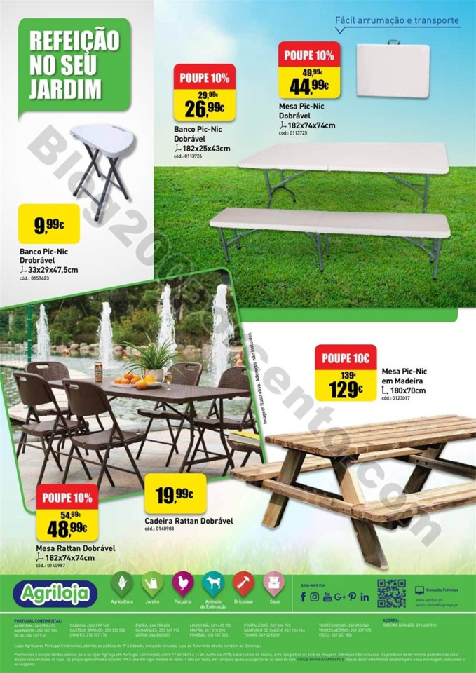 Antevisão Folheto AGRILOJA Especial Jardim promo