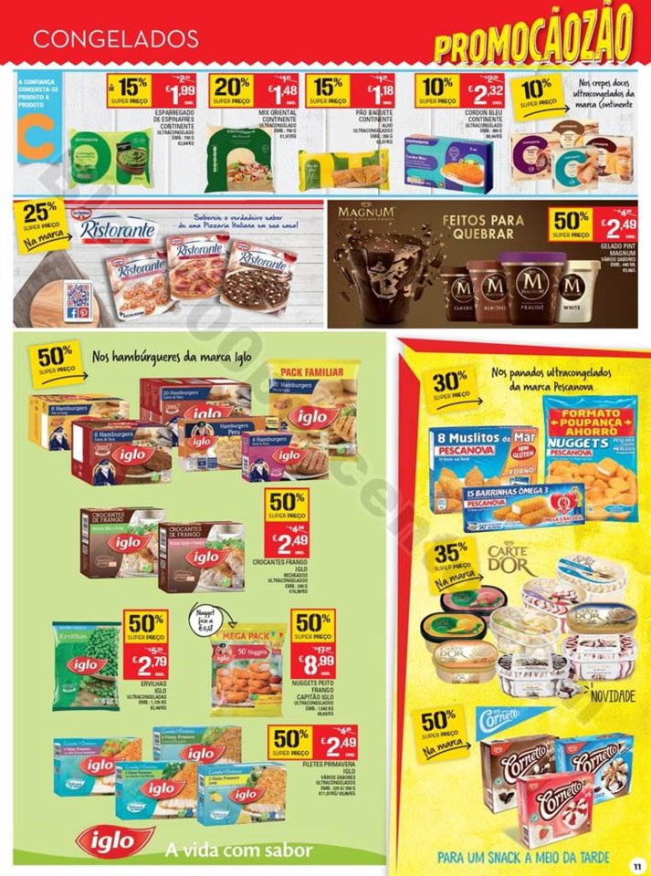 Antevisão Folheto CONTINENTE Madeira de 25 abril 