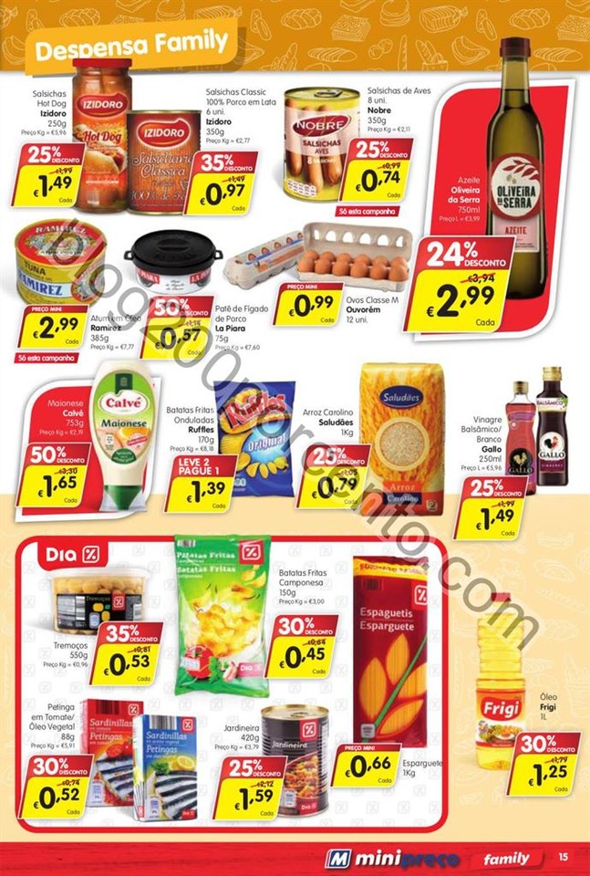 Antevisão Folheto MINIPREÇO Family Promoções d