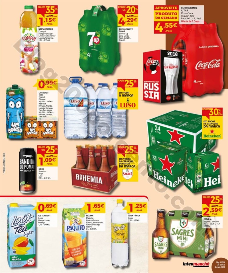 Antevisão Folheto INTERMARCHÉ Promoções de 26 