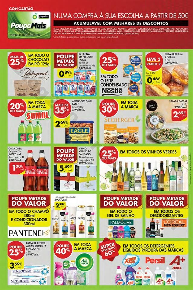 Antevisão Folheto PINGO DOCE Fim de semana 7 a 10