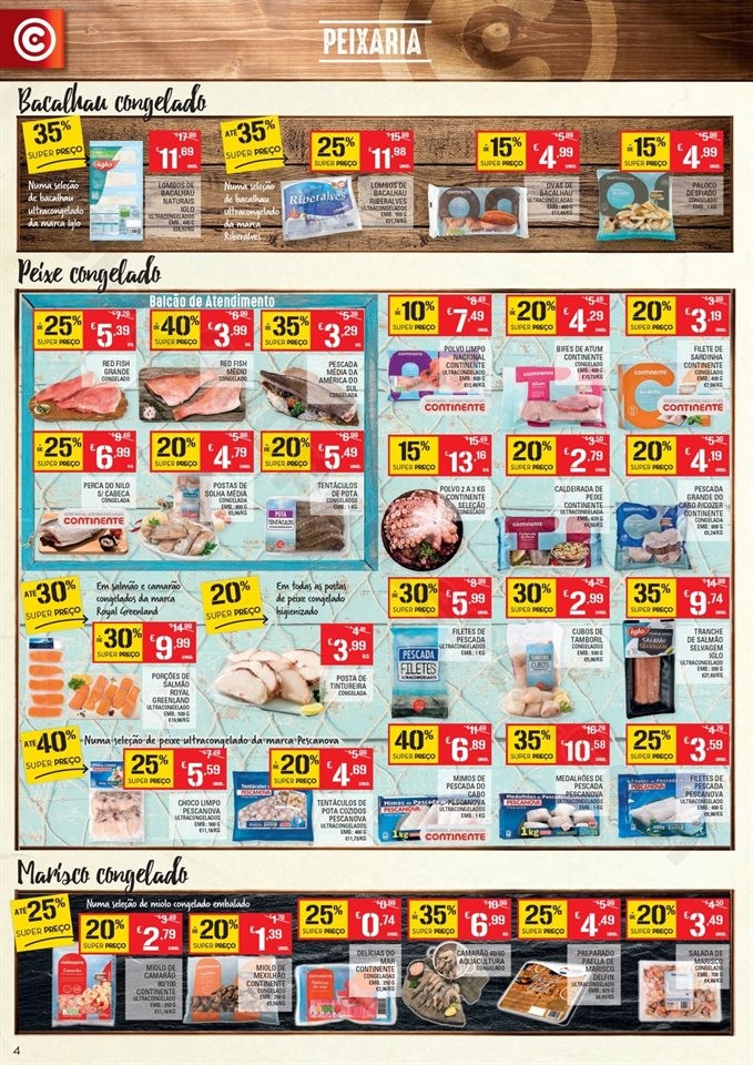 Antevisão Folheto CONTINENTE Promoções de 5 a 1