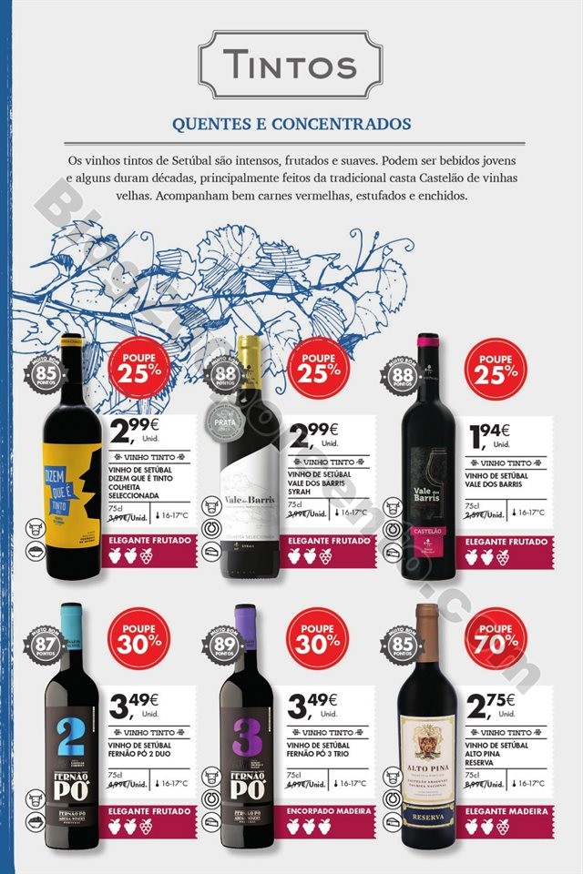 Antevisão Folheto PINGO DOCE Extra Vinhos Promoç