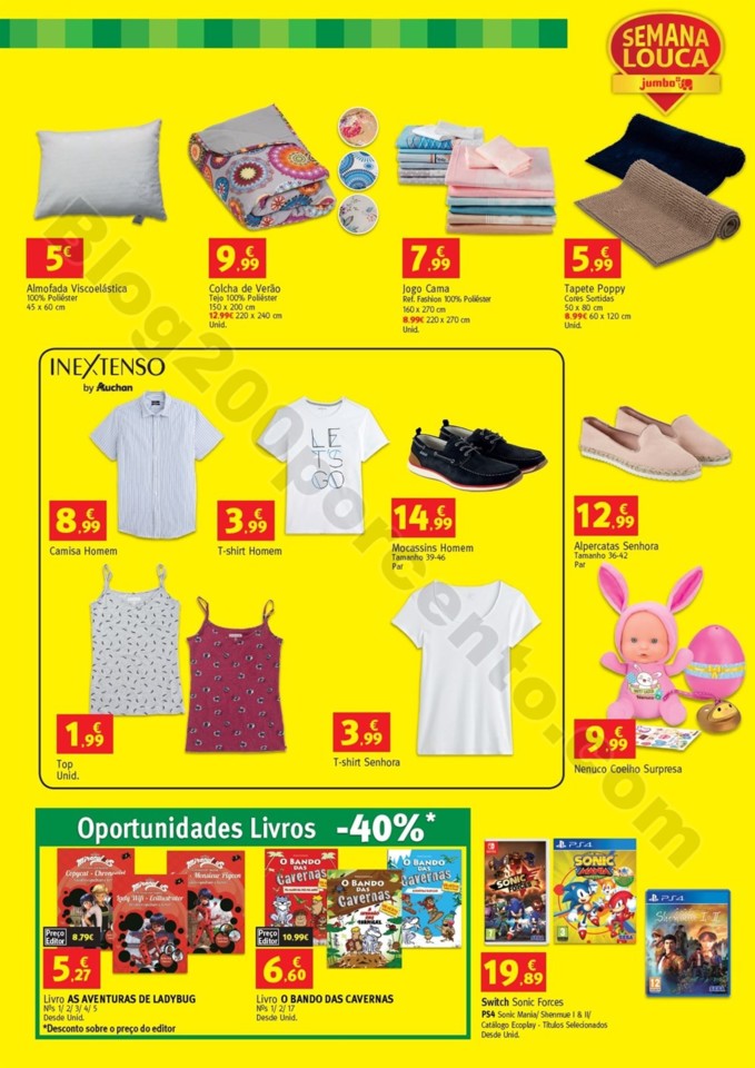 Antevisão Folheto JUMBO Semana Louca Promoções 