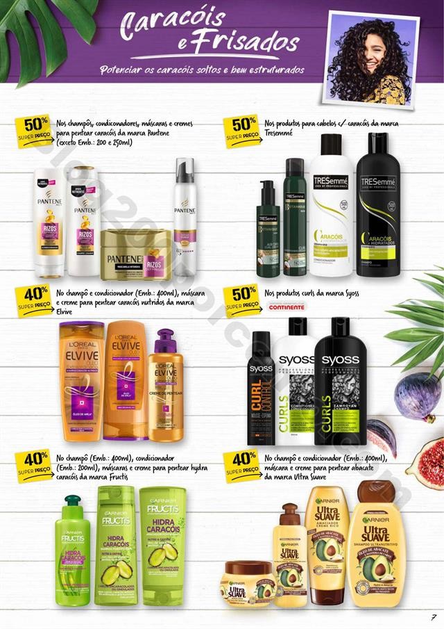 Antevisão Folheto CONTINENTE Cabelos Promoções 