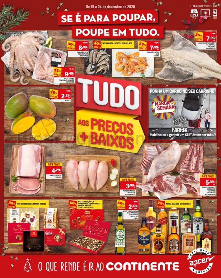 Antevisão Folheto CONTINENTE Promoções de 15 a 