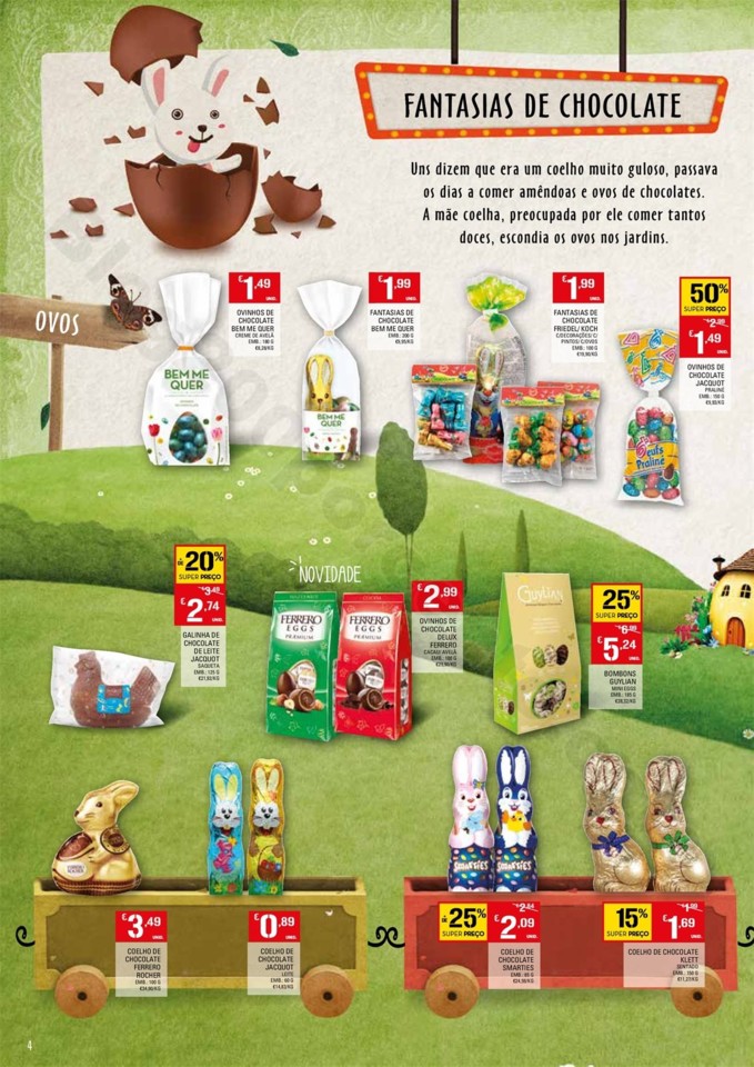 Antevisão Folheto CONTINENTE - MODELO Páscoa Pro