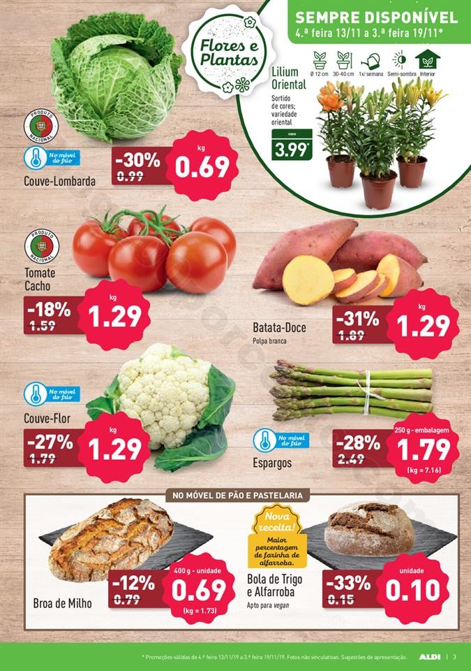 Folheto ALDI Promoções a partir de 13  novembro 