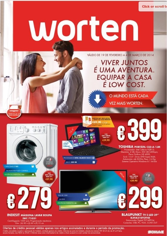 Novo folheto | WORTEN | de 19 fevereiro a 4 março