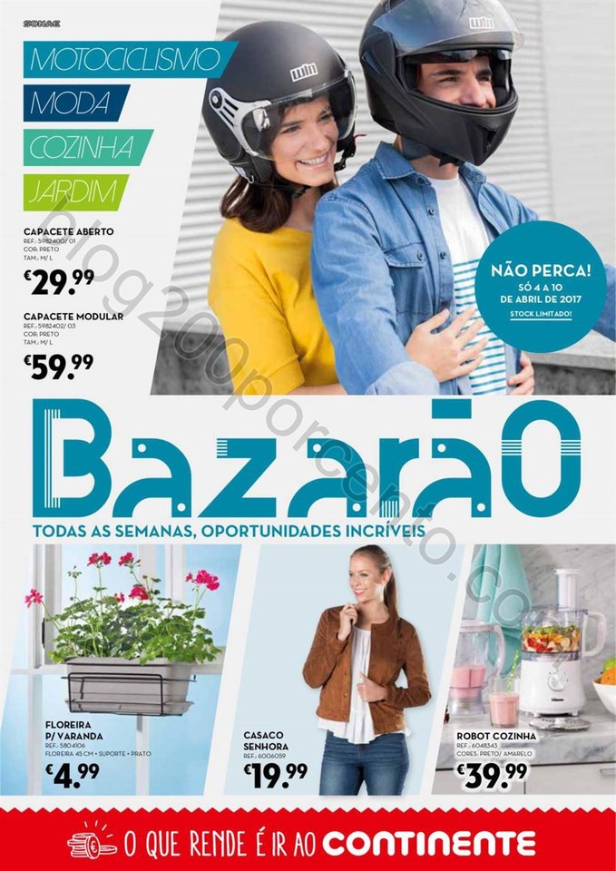 Antevisão Folheto CONTINENTE Bazarão promoções