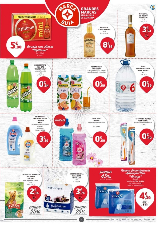 Antevisão Folheto E-LECLERC Promoções de 25 abr