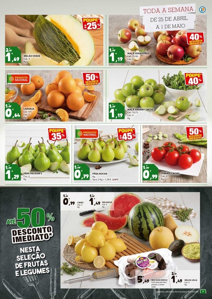 Antevisão Folheto E-LECLERC Promoções de 25 abr