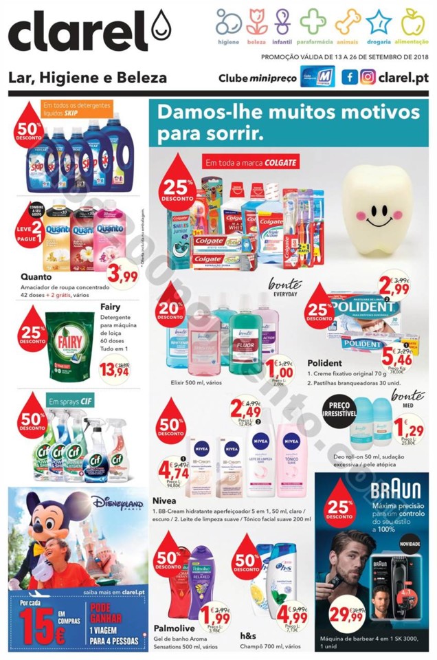 Antevisão Folheto CLAREL Promoções de 13 a 26 s