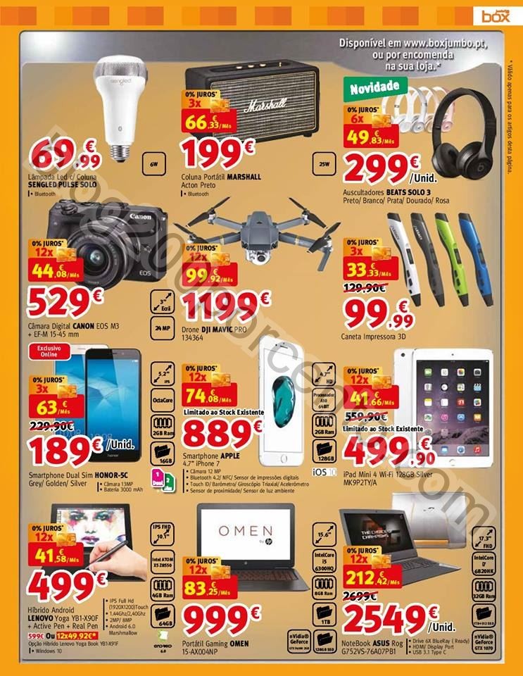 Antevisão Folheto JUMBO - BOX Promoções de 28 d