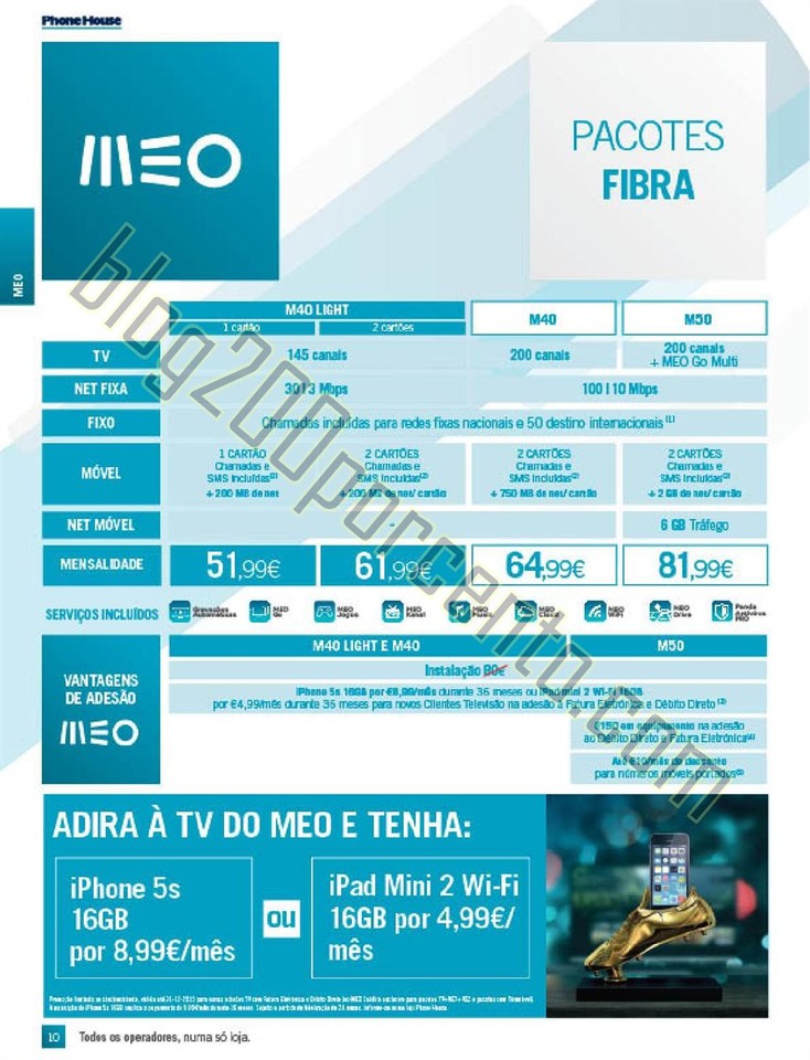 Novo Folheto PHONE HOUSE Natal promoções de 30 n