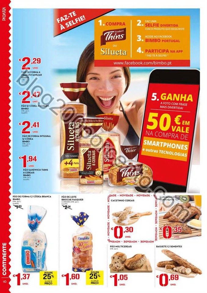 Antevisão Folheto CONTINENTE - MODELO Madeira de 