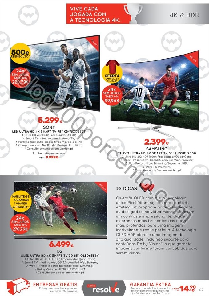 Antevisão Folheto WORTEN Promoções de 30 maio a