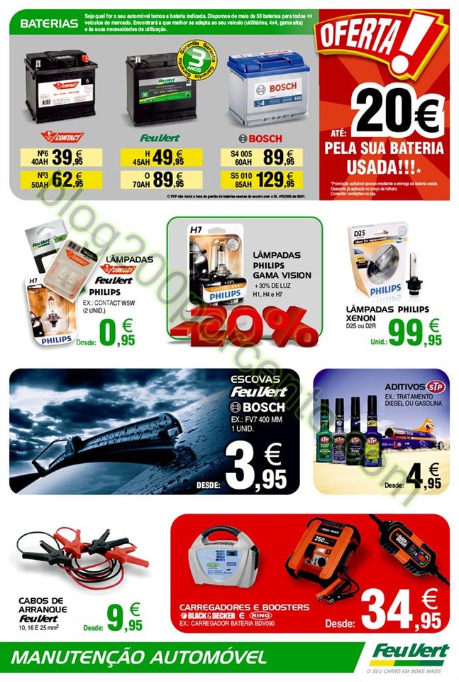 Antevisão Folheto FEU VERT Promoções de 7 a 31 