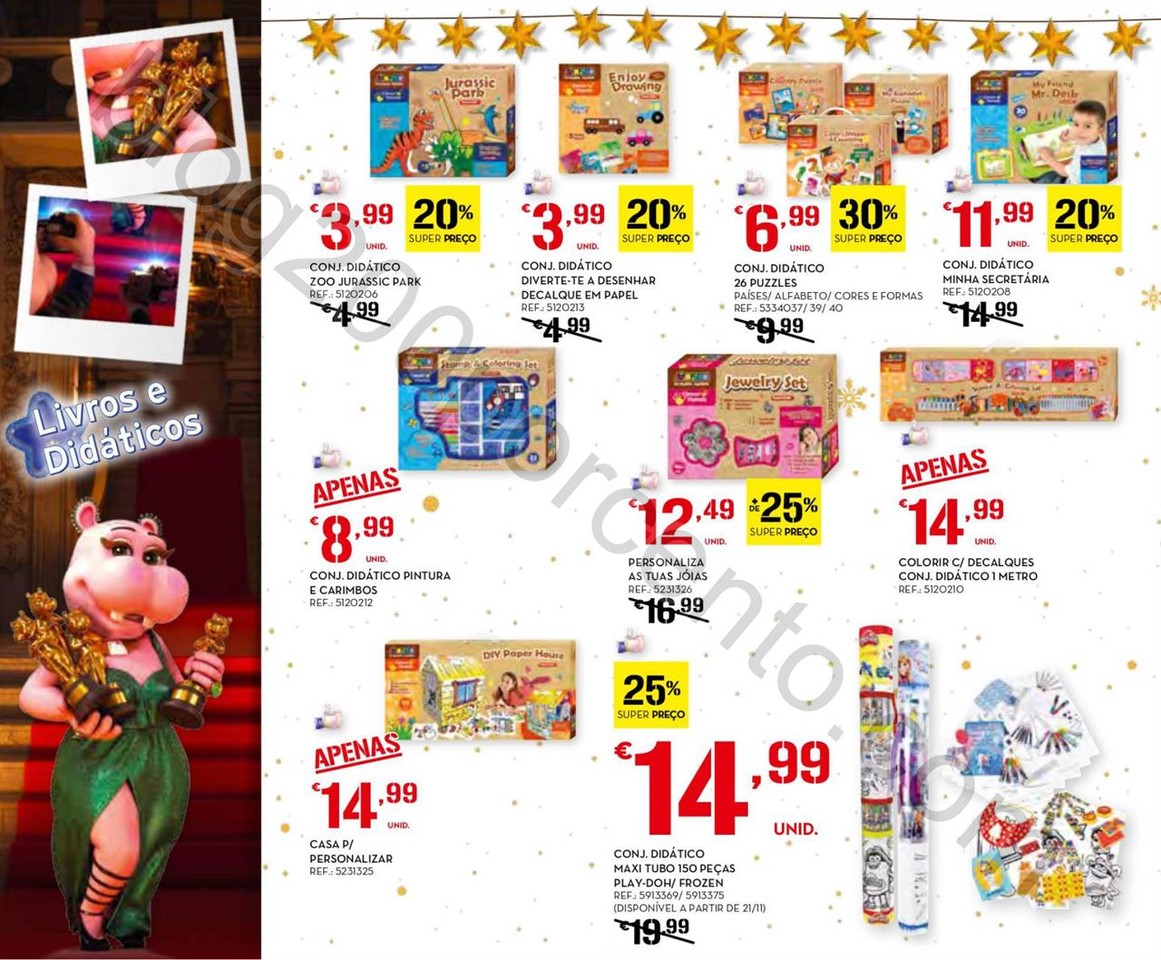 Catálogo Brinquedos CONTINENTE Promoções de 14 