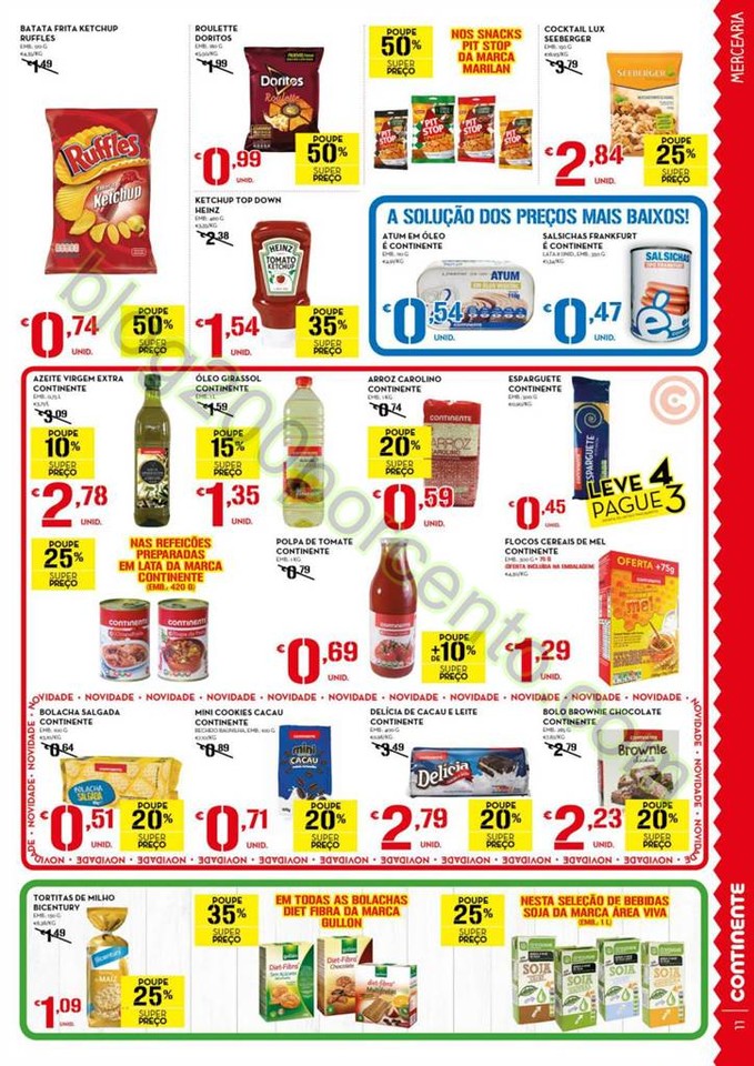 Antevisão Folheto MODELO - CONTINENTE Madeira de 