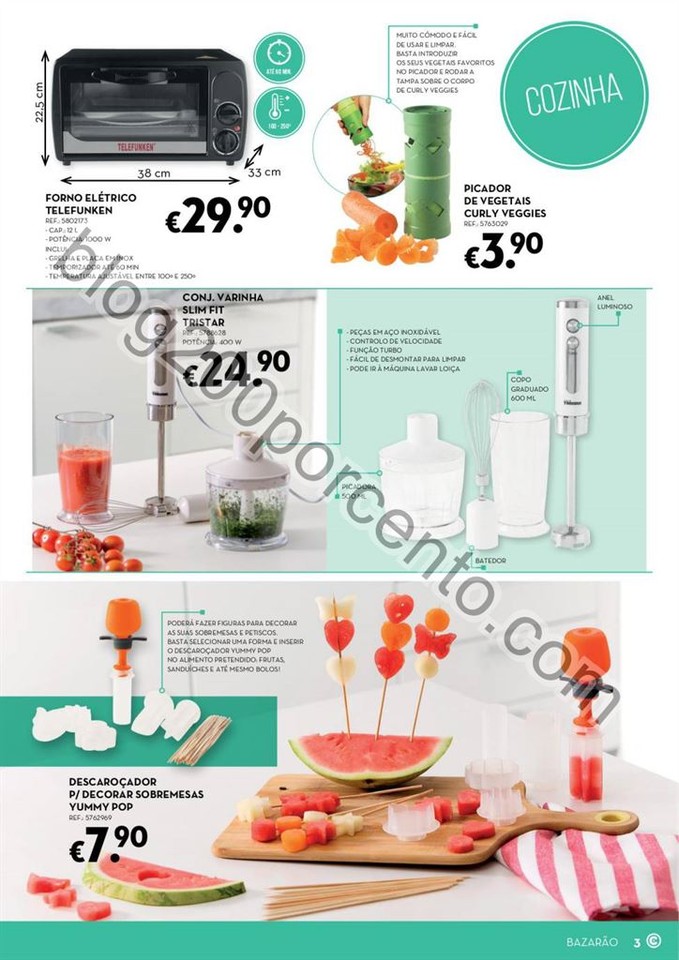 Antevisão Folheto CONTINENTE Bazarão promoções