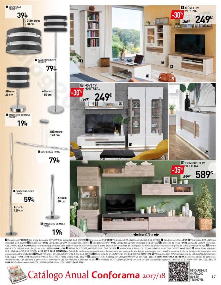 Antevisão Conforama promoções de 2 a 23 novembr