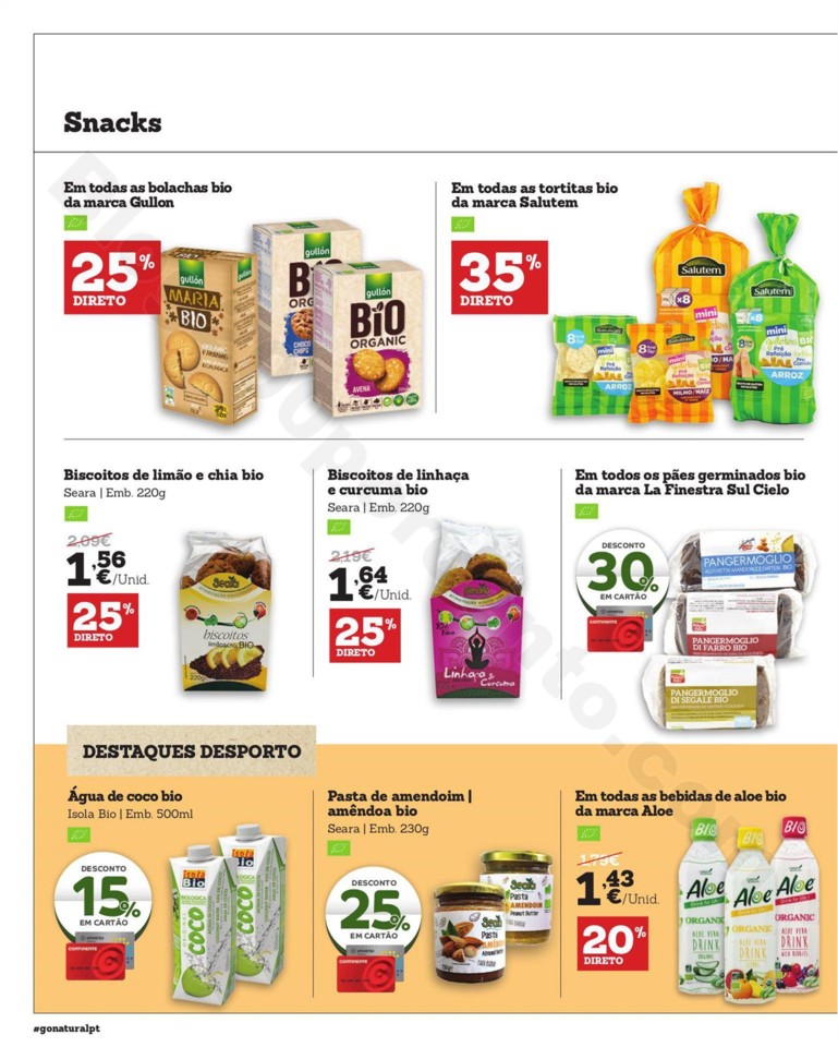 antevisão folheto go natural promoções de 26 ma