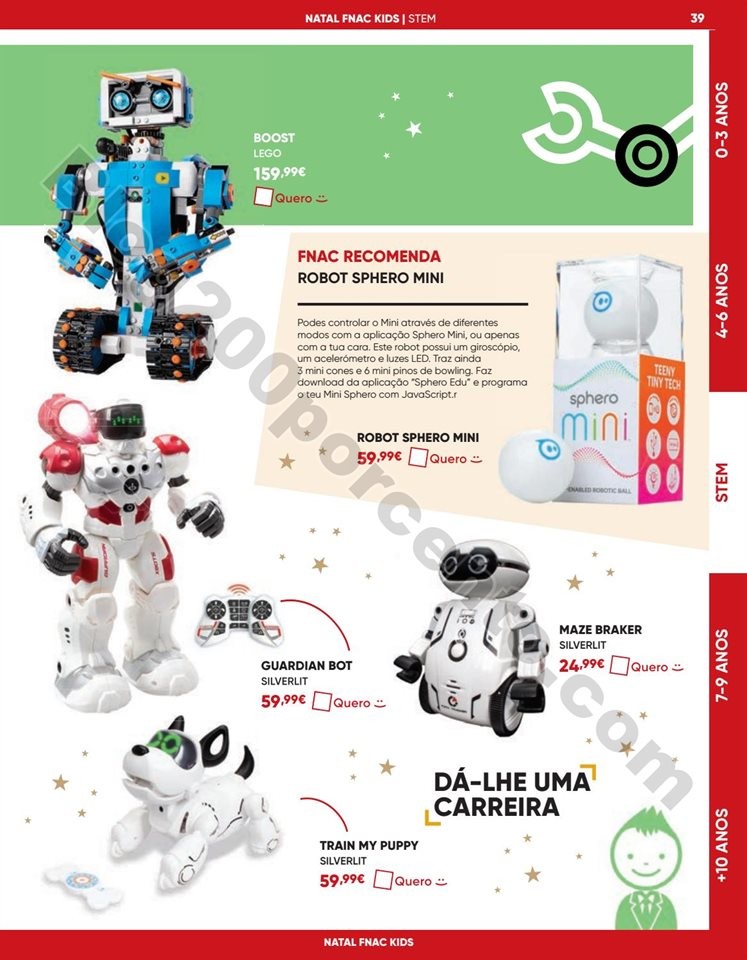 Antevisão Folheto FNAC Natal Kids Promoções de 