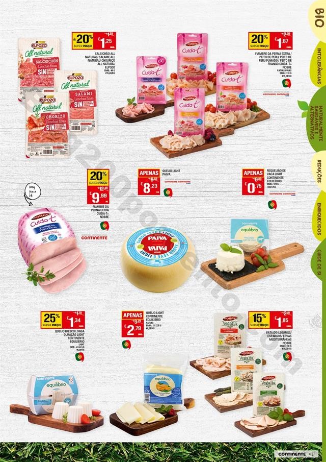 Antevisão Folheto CONTINENTE Feira Vida Saudável