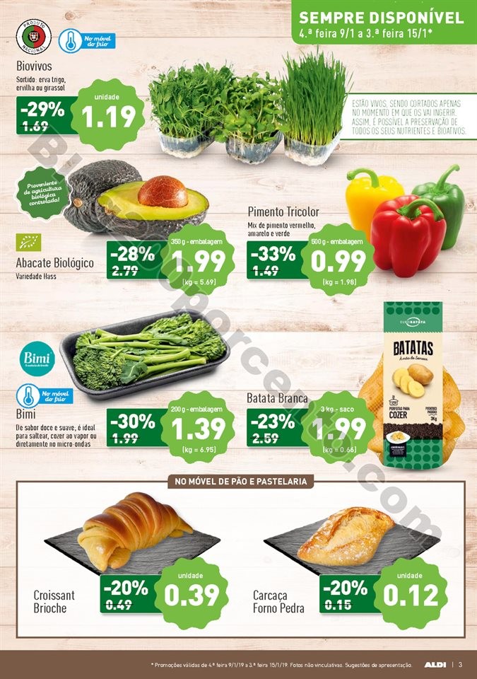 Antevisão Folheto ALDI Promoções a partir de 9 